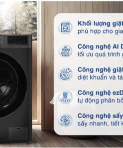 Máy giặt sấy LG Inverter FV1412H3BA